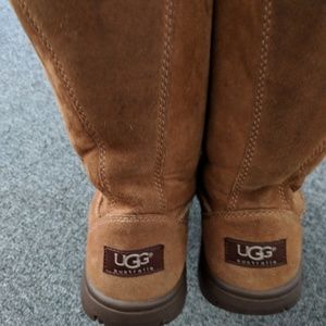 Ugg Chestnut Classic Short Waterproof Boots